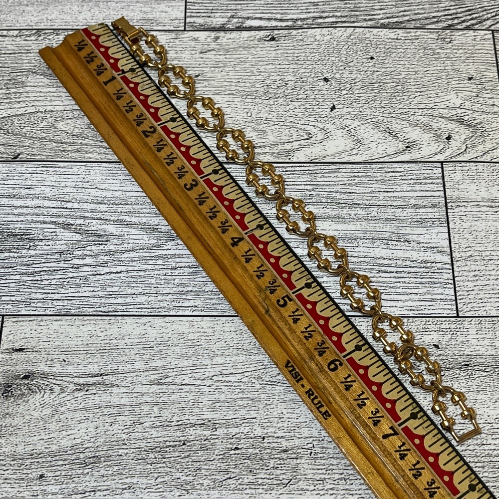 Vintage Avon Versatile Links Gold Tone Bracelet - Picture 6 of 6